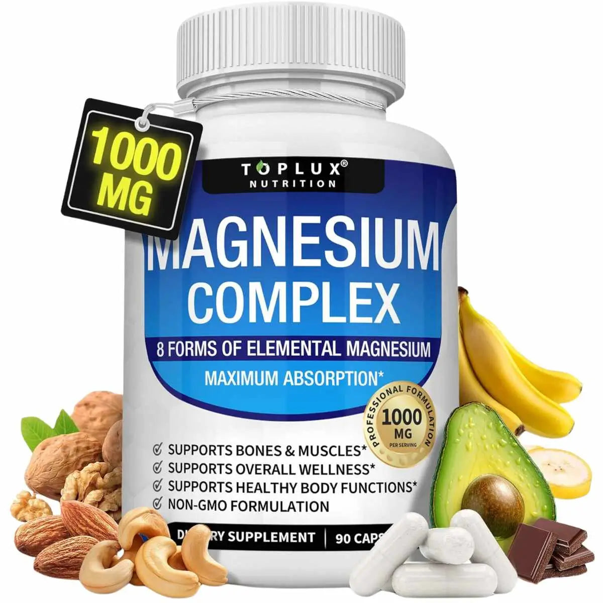 Magnesium Complex 8 en 1 - Toplux