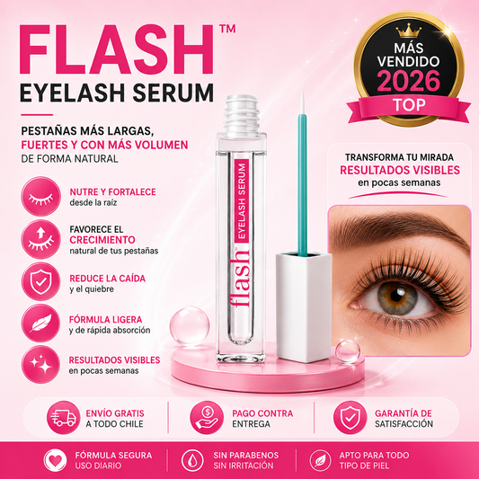 Sérum para Crecimiento de Pestañas - fLASH™️