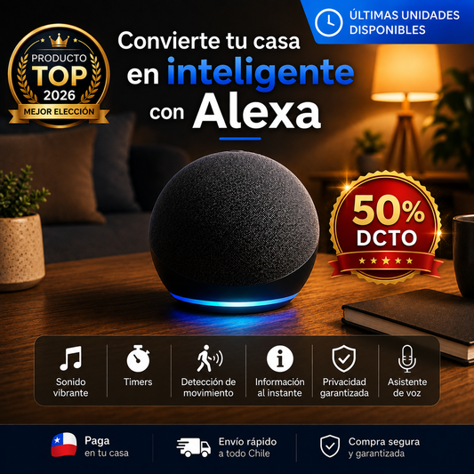 ALEXA® Sonido Envolvente 360° + Asistente Virtual