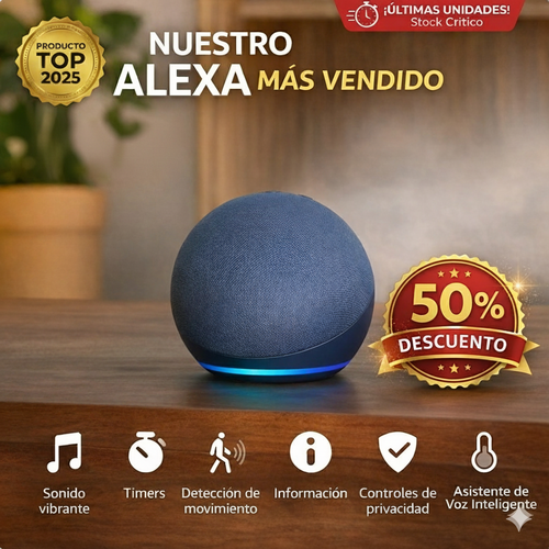 ALEXA® Sonido Envolvente 360° + Asistente Virtual