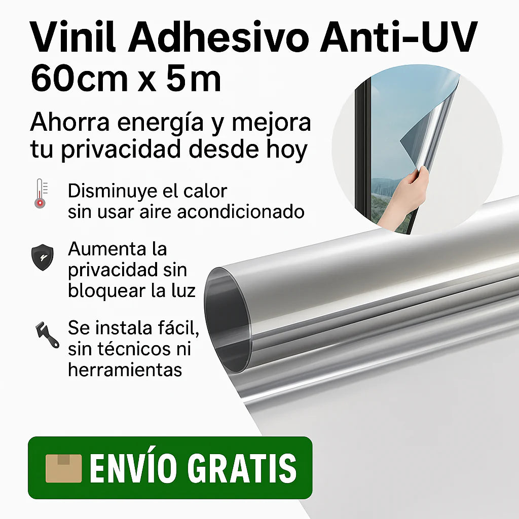 Vinil Adhesivo - Anti UV - 60cm X 5m