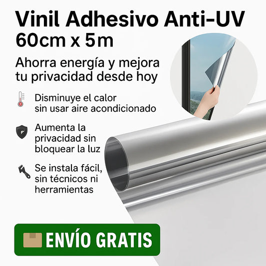 Vinil Adhesivo - Anti UV - 60cm X 5m