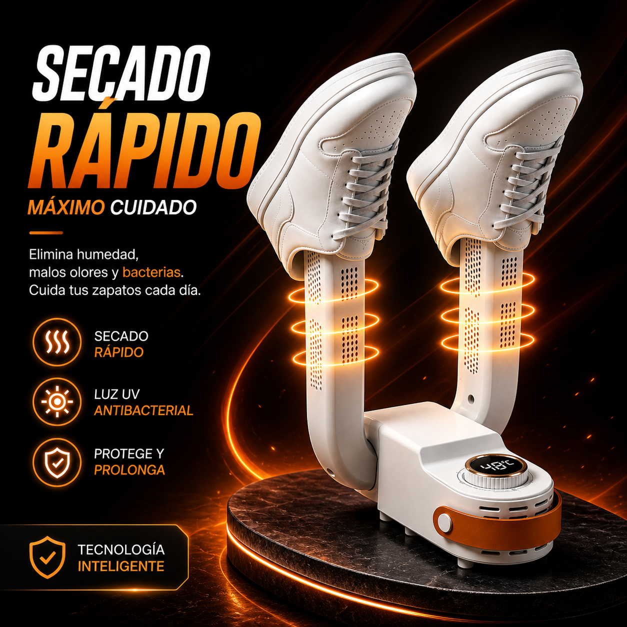 Secador Inteligente de Calzado - DryStep™